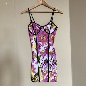 Unlined spaghetti strap dress